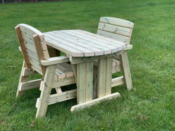 wooden dining table