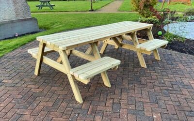 How MG Timber Designs Inclusive and Durable Wheelchair Accessible Picnic Tables