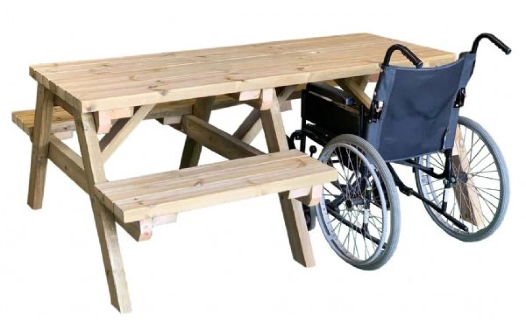 We wheely love our wheelchair accessible picnic tables