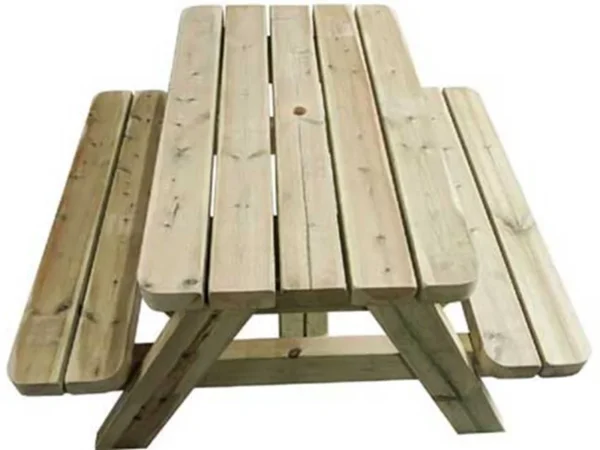 kids wooden picnic table