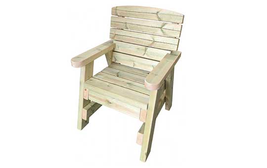Heavy Duty Garden Chairs Made To, Wooden Garden Chair Uk