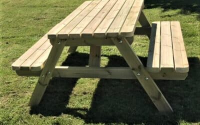 Wooden garden furniture vs metal or plastic