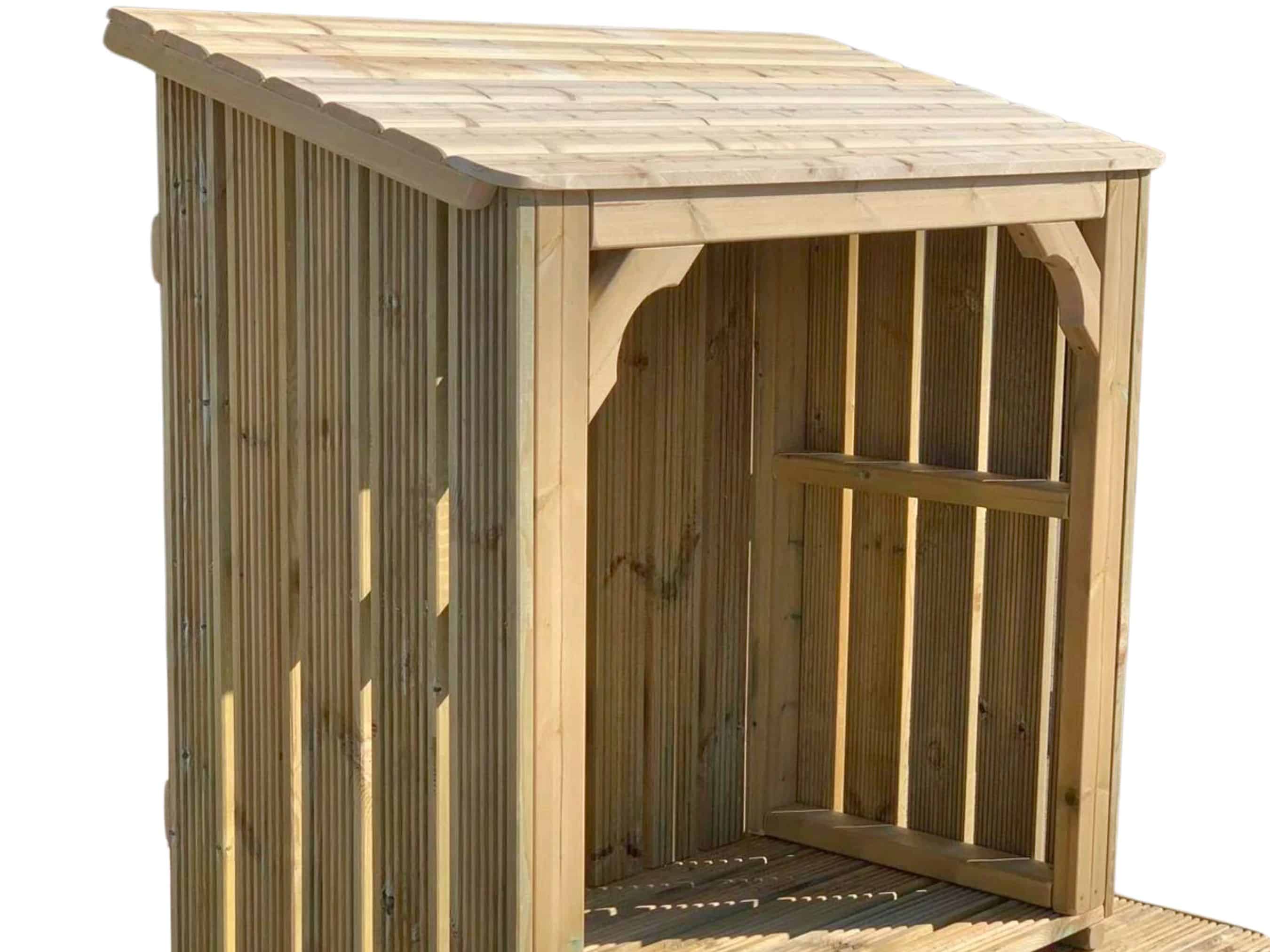 The Ashmore Wooden Log Store - Image 8