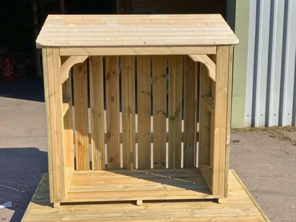 The Ashmore Wooden Log Store