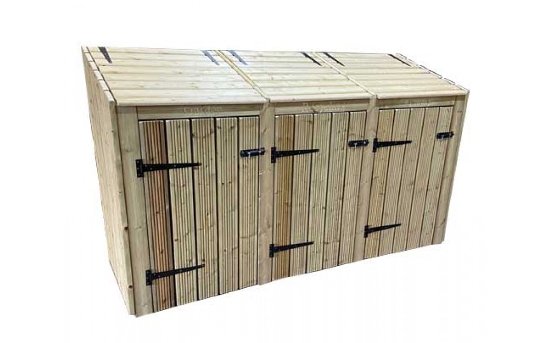 How To Keep Your Garden Clean & Tidy With Bin Sheds & Log Stores