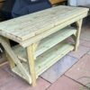 Indoor & Outdoor Wooden Workbench - Image 2