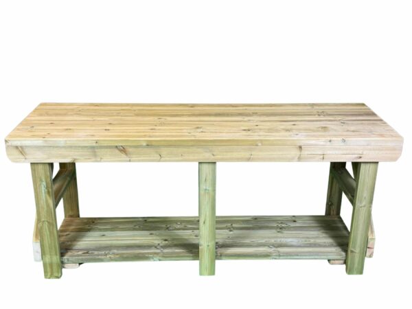 Indoor & Outdoor Wooden Workbench - Image 11