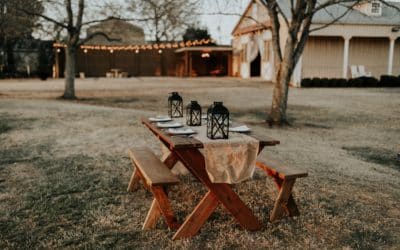 Makeover Your Outdoor Event Space With Picnic Benches