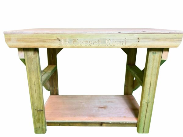 Wooden Workbench With Hardwood Ply Worktop - Image 2