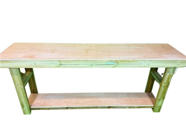 Wooden Workbench With Hardwood Ply Worktop - Image 3