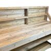 Indoor & Outdoor Wooden Workbench With Backboard - Image 6