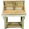 Indoor & Outdoor Wooden Workbench With Backboard - Image 7