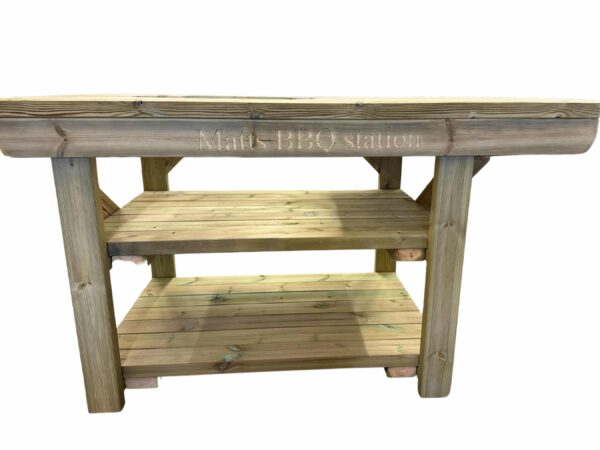 BBQ Table With Cutout - Image 7