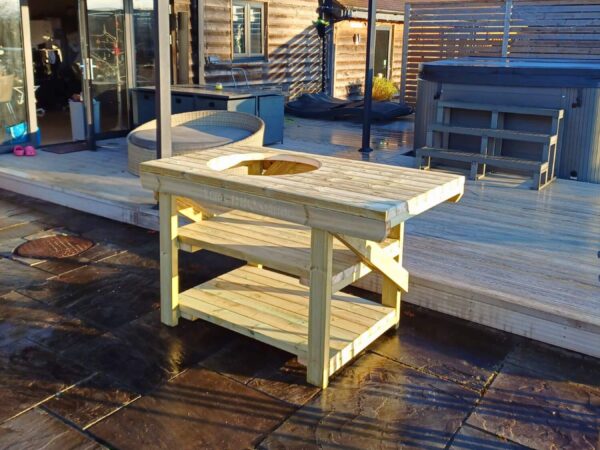BBQ Table With Cutout - Image 2