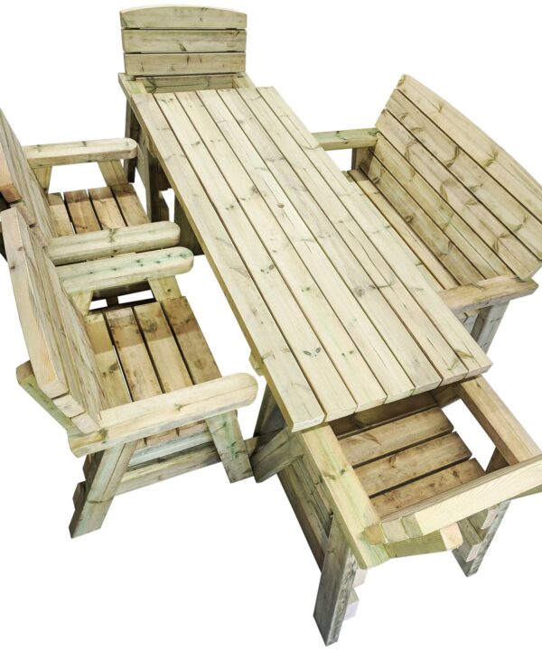 6 Seater Outdoor Dining Sets - Image 4