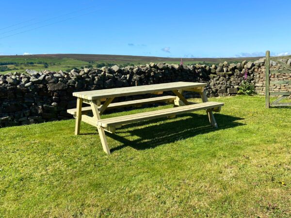 Traditional A-Frame Picnic Table - Image 4