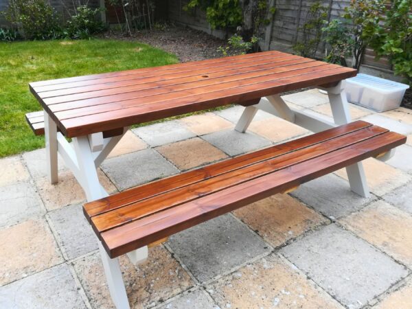 Traditional A-Frame Picnic Table - Image 5