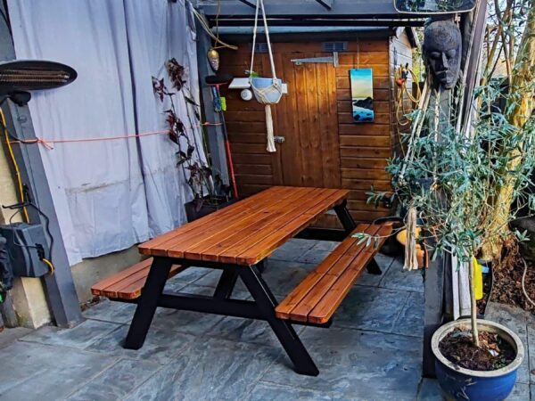 Traditional A-Frame Picnic Table - Image 6