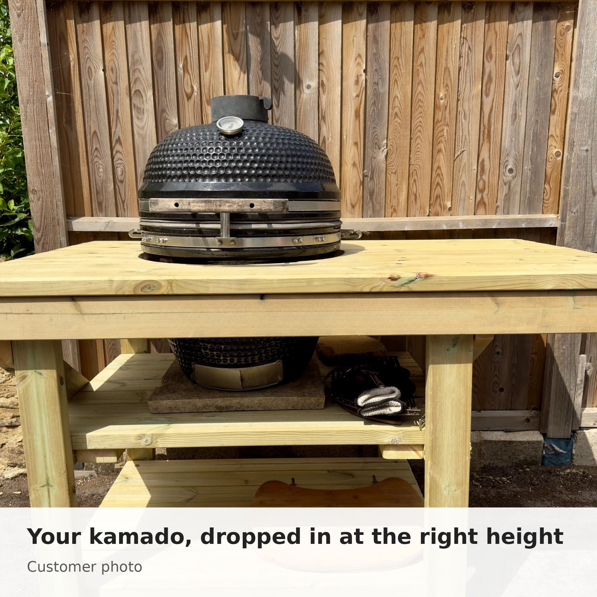 BBQ Table With Cutout - Image 2