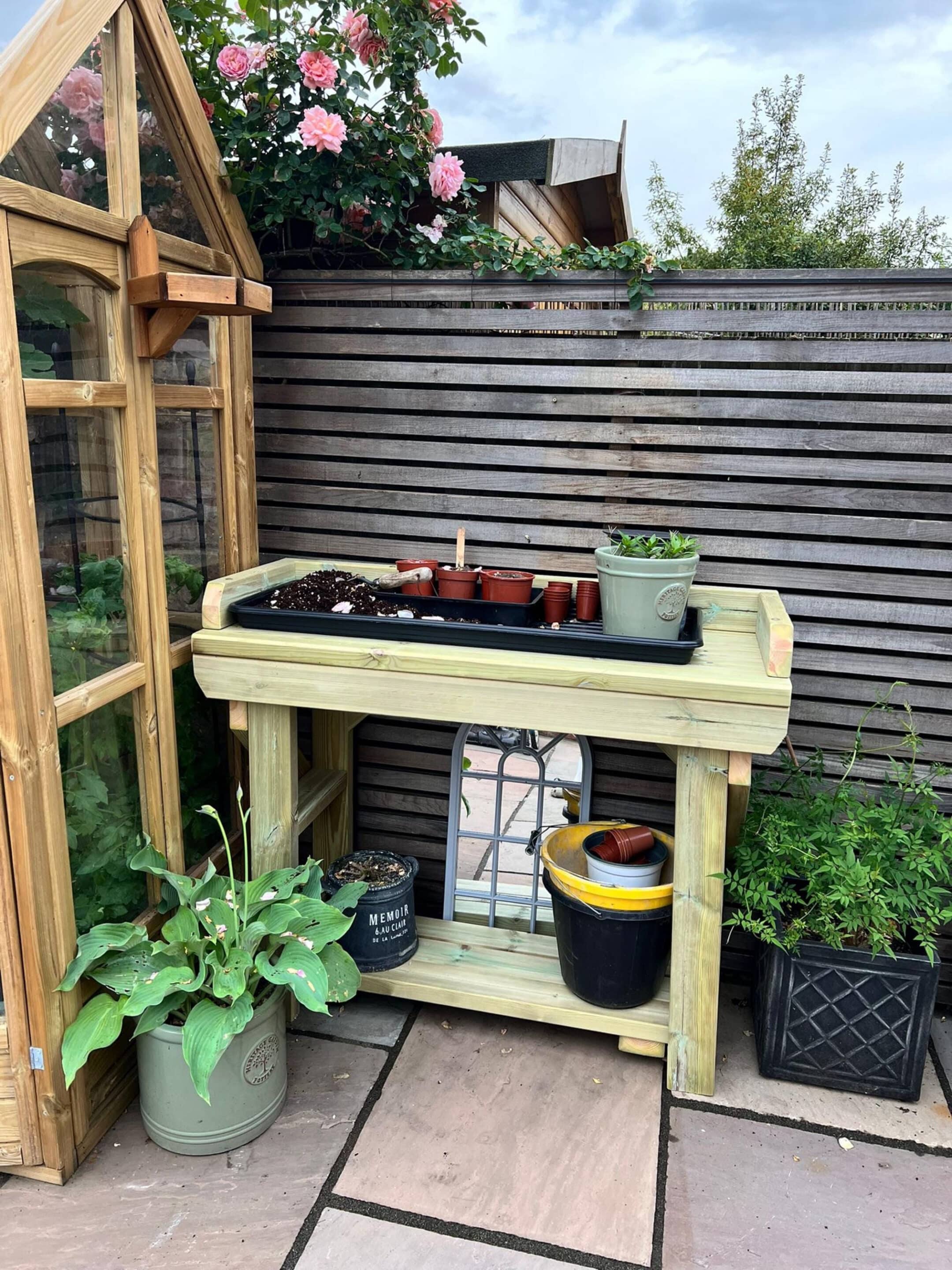 Wooden Potting Table - Image 9